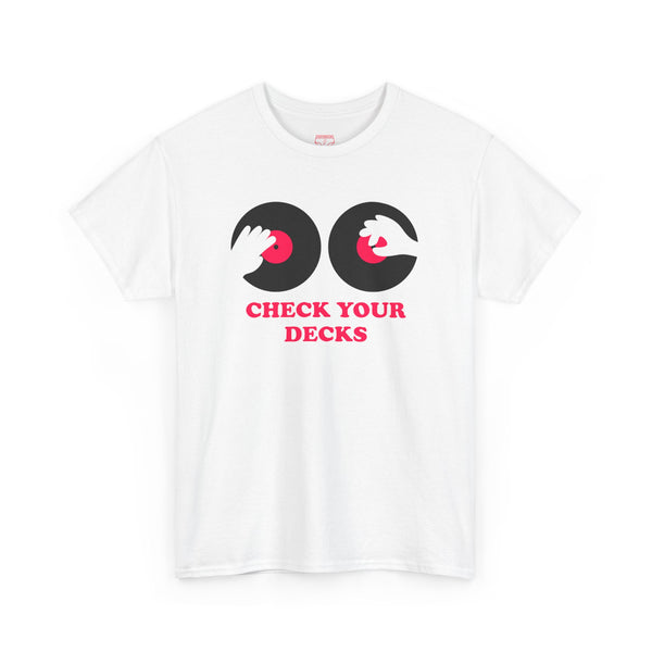 Check Your Decks t-shirt