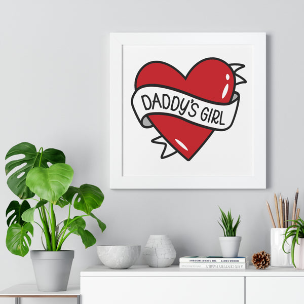 Daddy's Girl Framed Poster