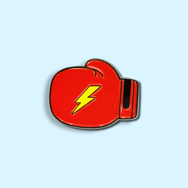 Messed With The Wrong Person - Boxing Glove enamel pin