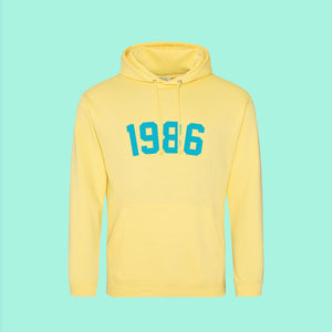 Birth Year hoodie (*CUSTOMISABLE!*)