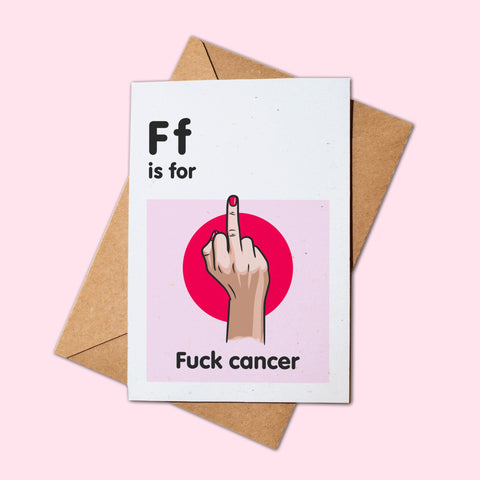F is for Fuck Cancer