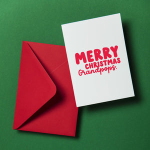 Merry Christmas Grandpops