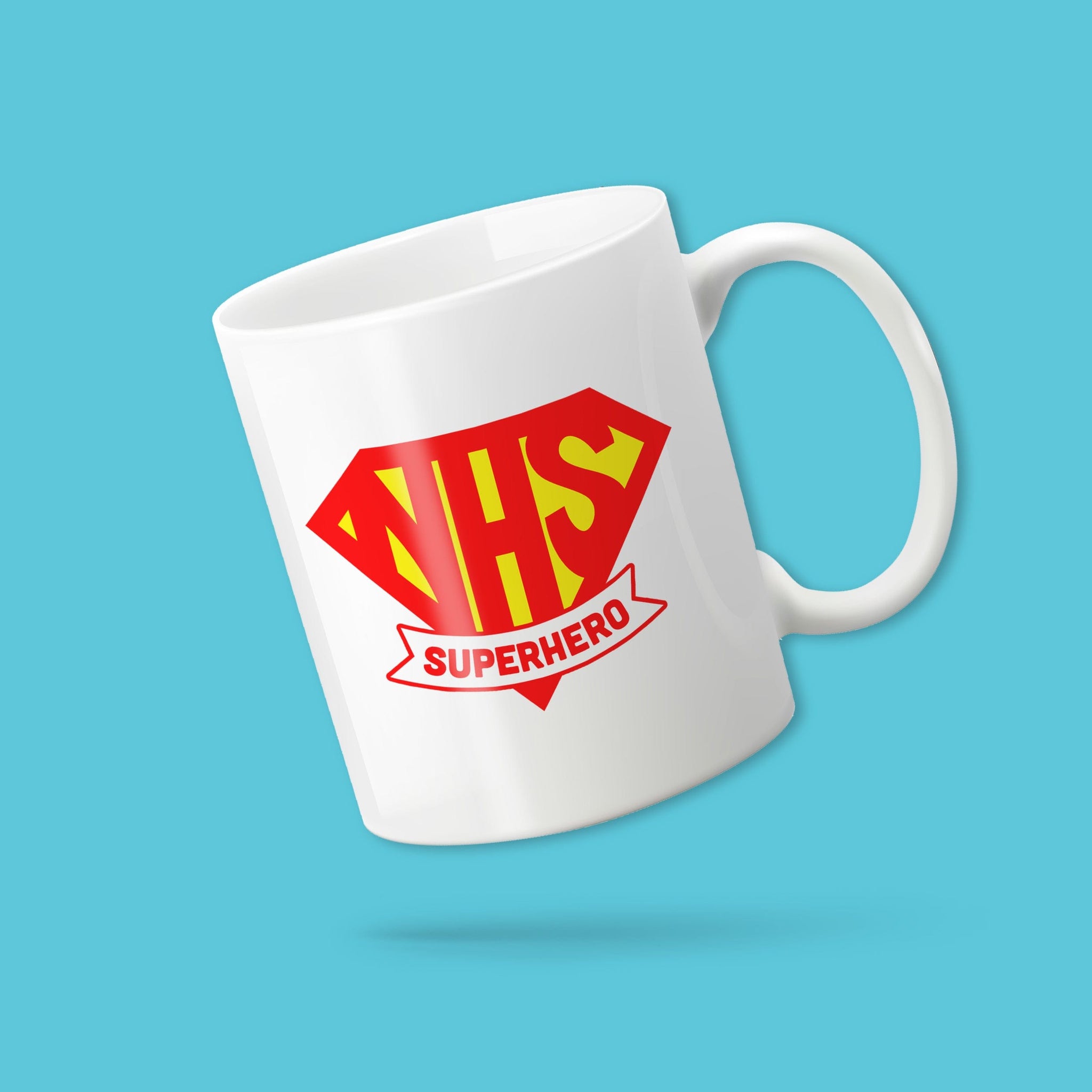 NHS Superhero mug