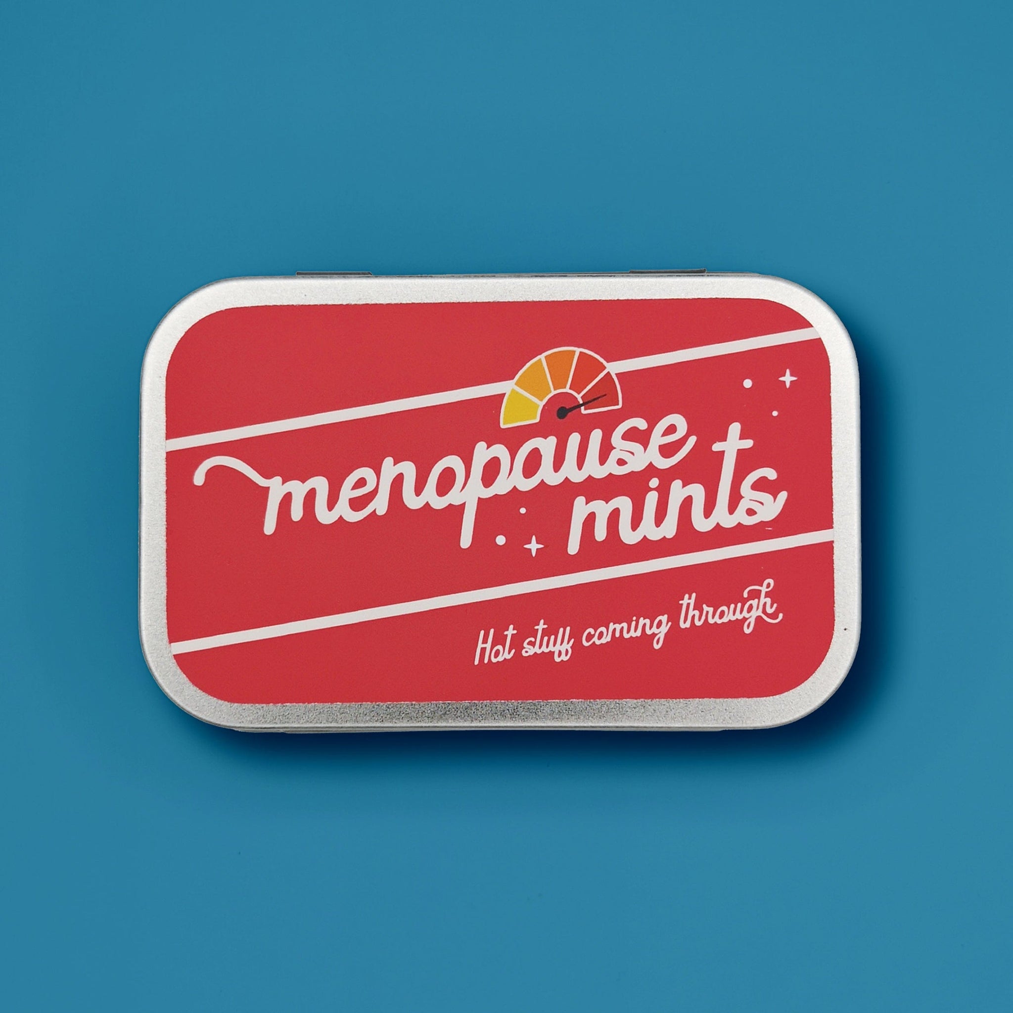 'Menopause Mints' tin