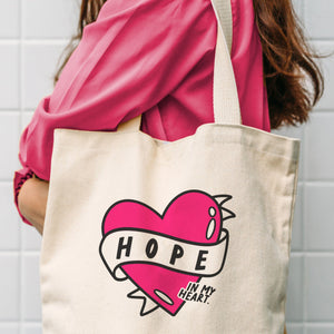 'Hope In My Heart' tote bag