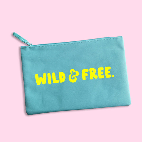 Wild and Free Travel Pouch