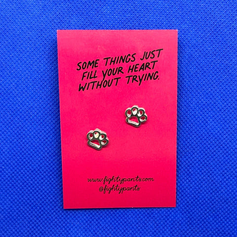 Some things Just fill your heart without trying earrings