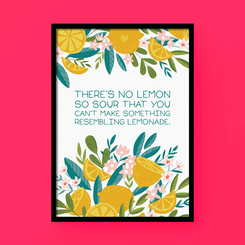 Lemons print